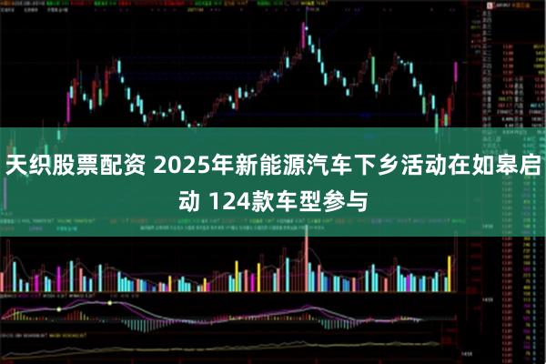 天织股票配资 2025年新能源汽车下乡活动在如皋启动 124款车型参与